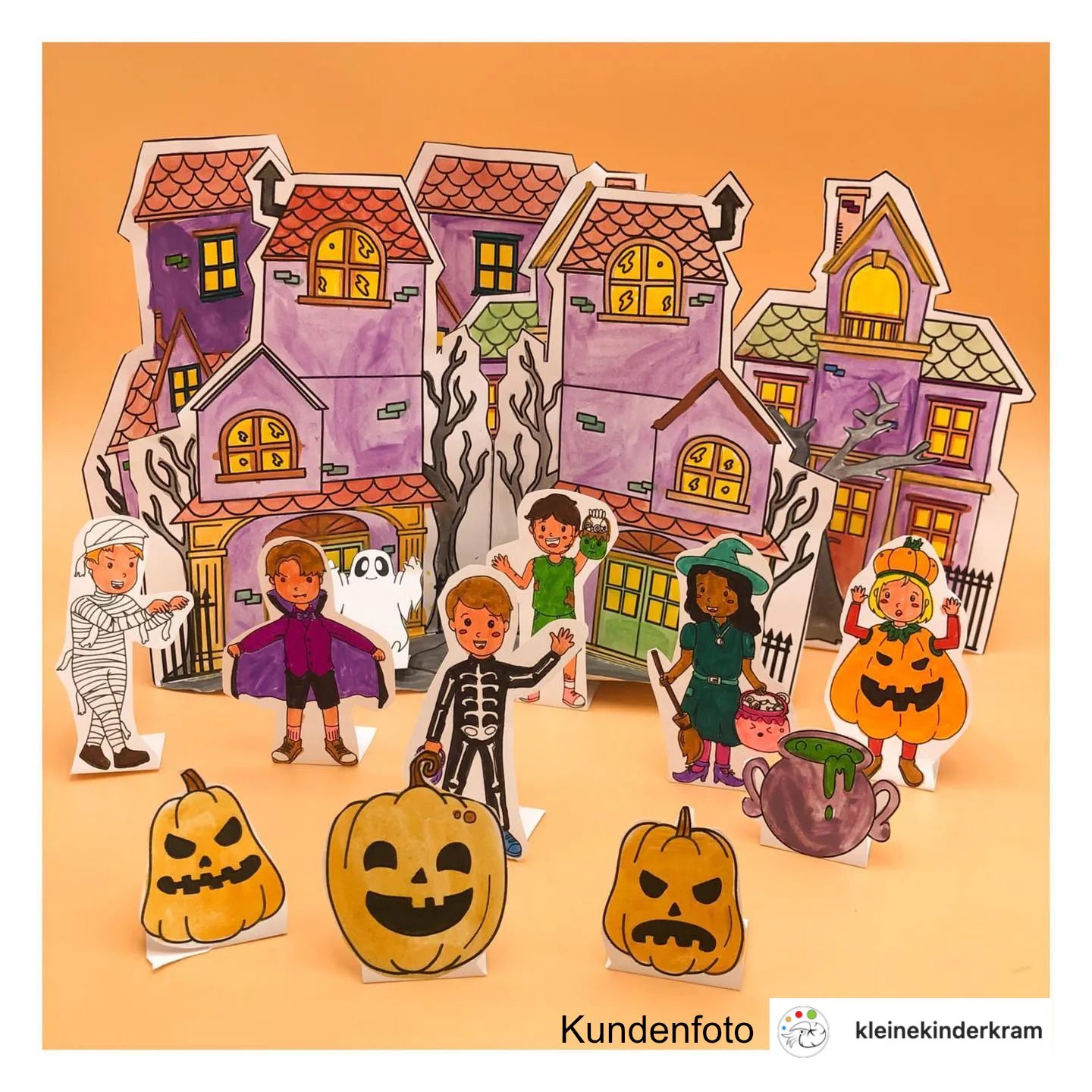 halloweenkulisse kundenfoto