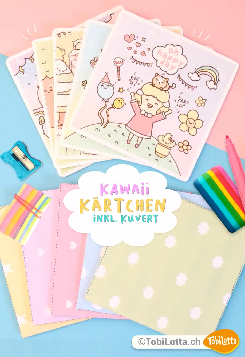 Kawaii-zeichnung-Glückwunschkarten-sticker-selbermachen-basteln-vorlage-zum-ausdrucken-diy