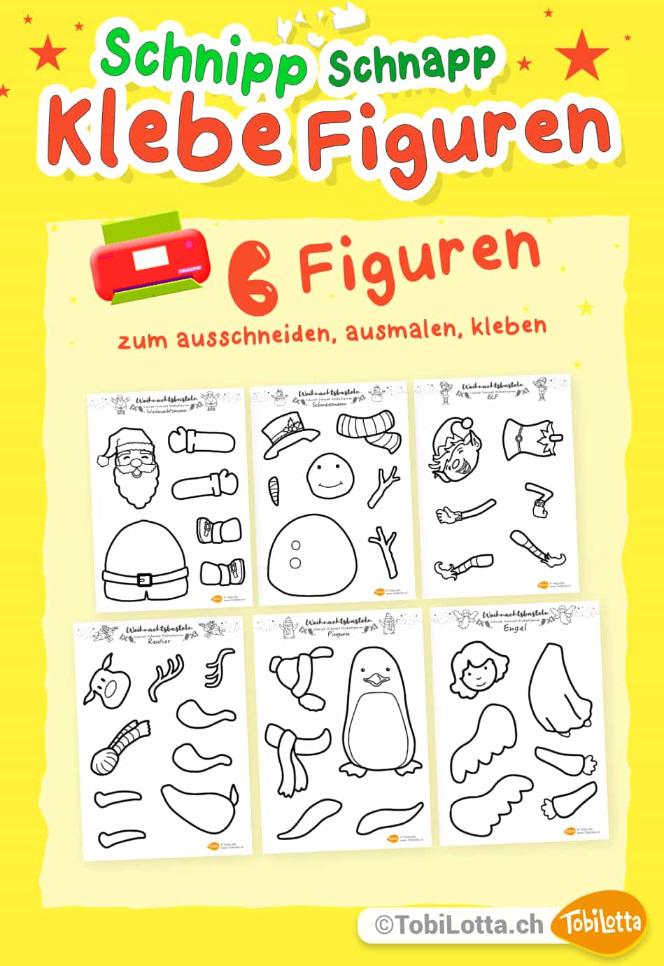 14662-Advent-Bastelvorlagen-Weihnachtsmann-Schneemann-Elf-Engel-Kinder-Basteln-Vorlage-zum-Ausdrucken