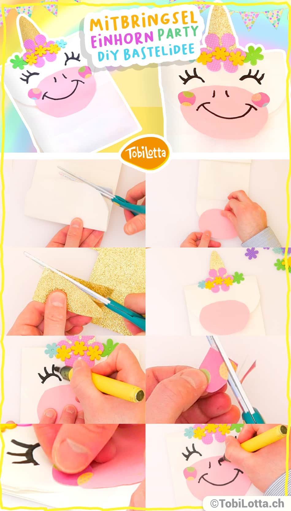 Einhorn-bastelidee-kinder-basteln-geburtstag-einhorn-unicorn-diy-idee-kids-party-deko-einhorn