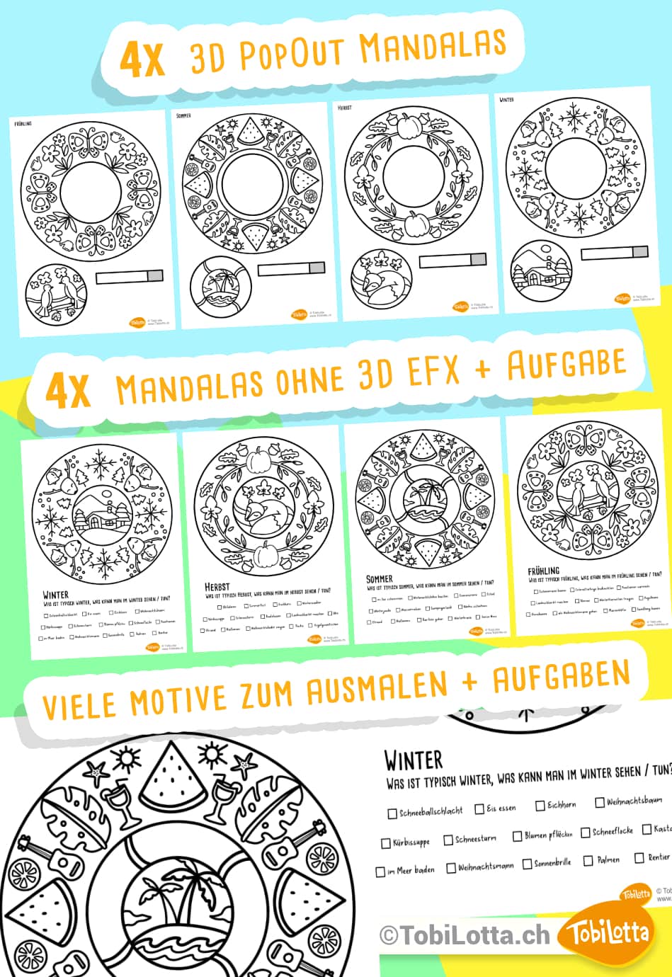 92654 Mandala 4 sticker zum ausdrucken ausmalen fensterbilder fenstermotive vorlagenmappe pdf gratis vorlagen shop kinder basteln diy ideen vorlagen frühling sommer herbst winter basteln