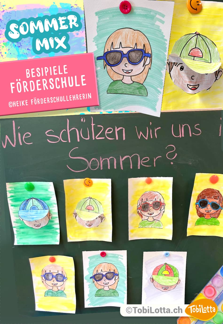 88361 Sommer Mix förderschule vorlagen sommer