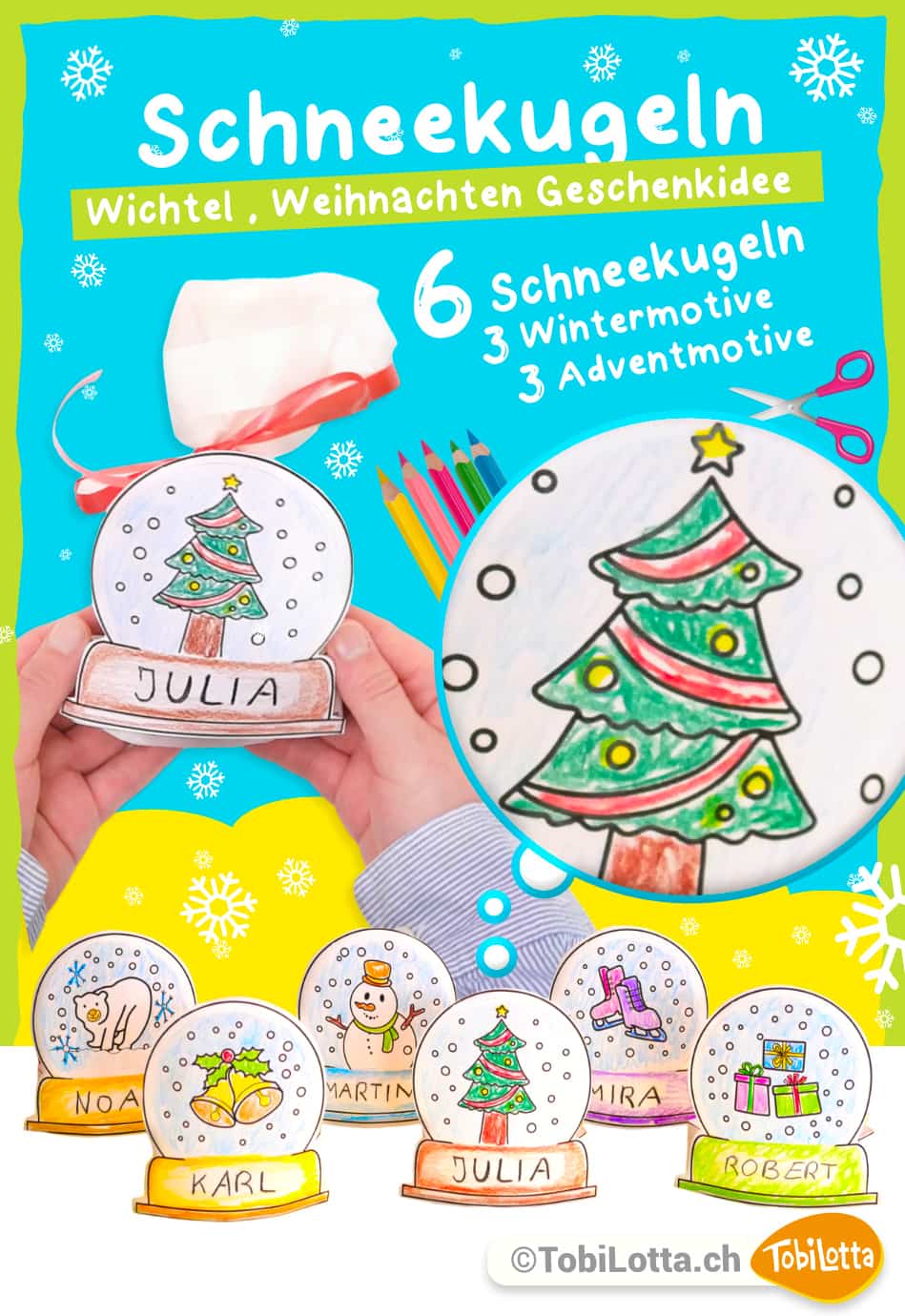 12015 -2- Schneekugeln basteln winter advent weihnachten bastelideen basteln mit kindern advent winter geschenke basteln geschenkidee weihnachten geschenke basteln weihnachten