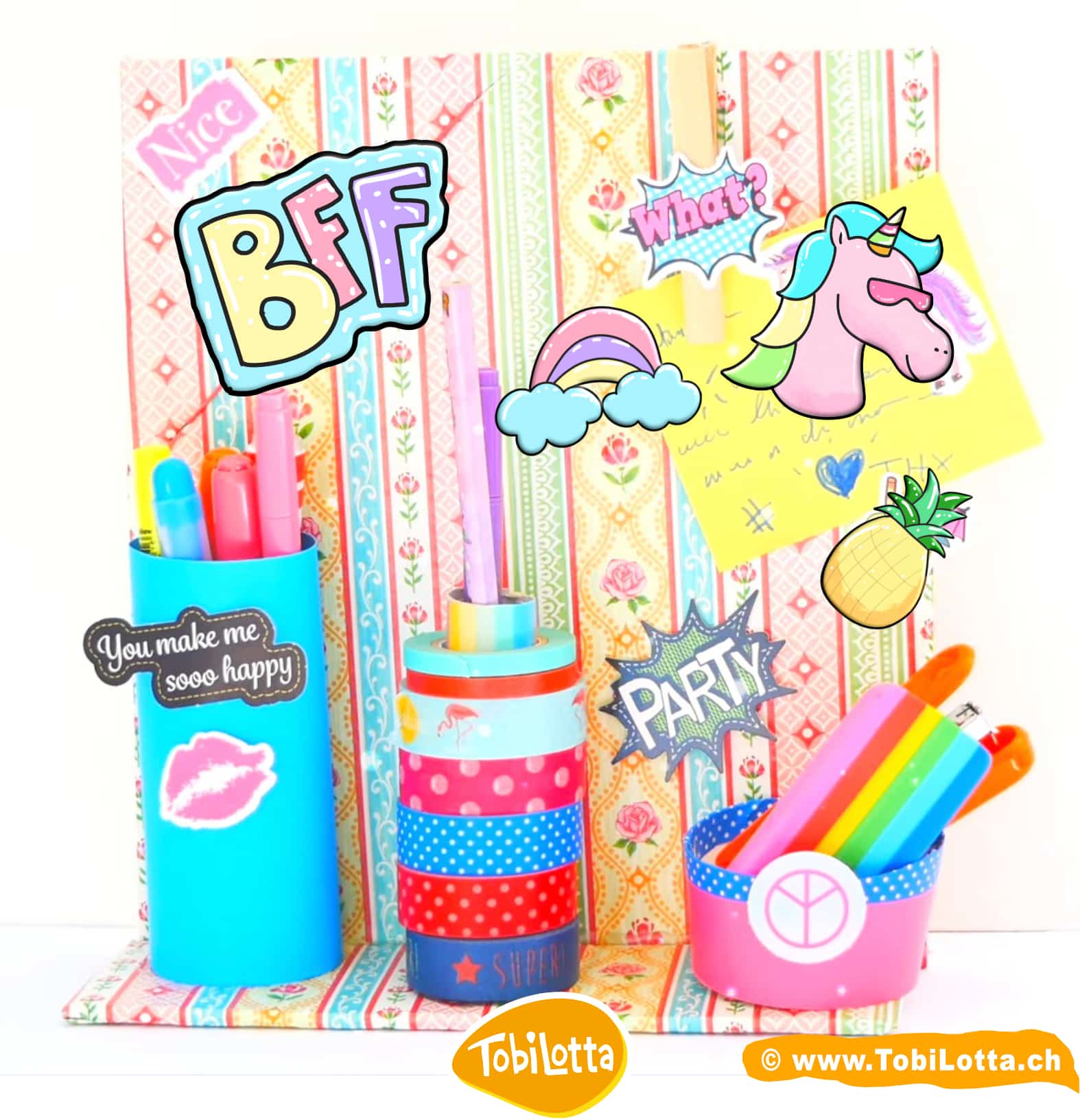 Schreibtisch organizer diy kinder bastelideen teenager bastelideen ab 10 11 12 was tun gegen langeweile bastelideen für ätere kinder