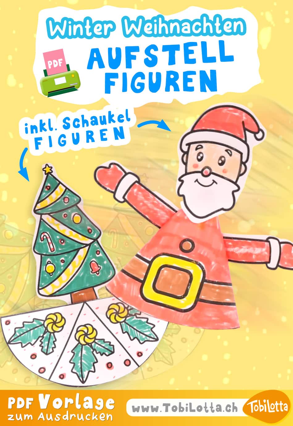 767532 -2- Winter Weihnachten Aufstell Figuren